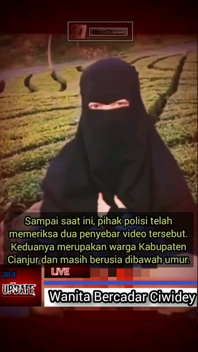 Video wanita bercadar ciwidey bikin heboh warganet #shorts #viral