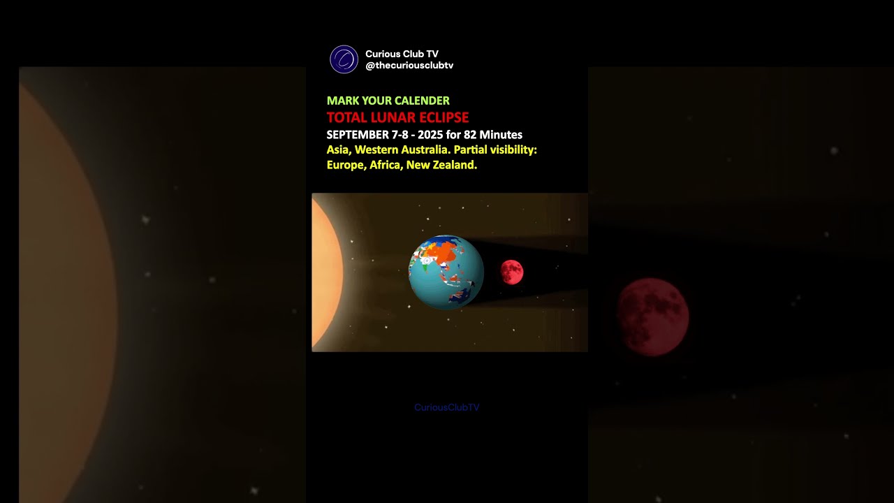 September 7 8 2025 Total Lunar Eclipse