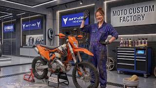 DESTROYED KTM 150 XC-W Full Rebuild: Resurrecting the Ultimate 2-Stroke Woods Weapon! 🏍️💨