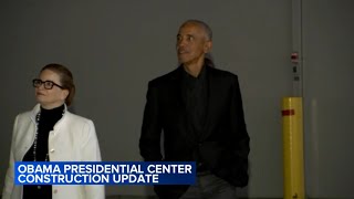 Barack Obama visits Chicago for update on Obama Presidential Center museum and library