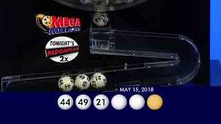 MegaMillions Drawing 05 15 2018