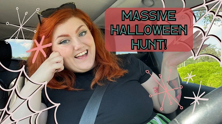 HUGE HALLOWEEN DECOR HUNT! | Michaels, Joann, Mars...