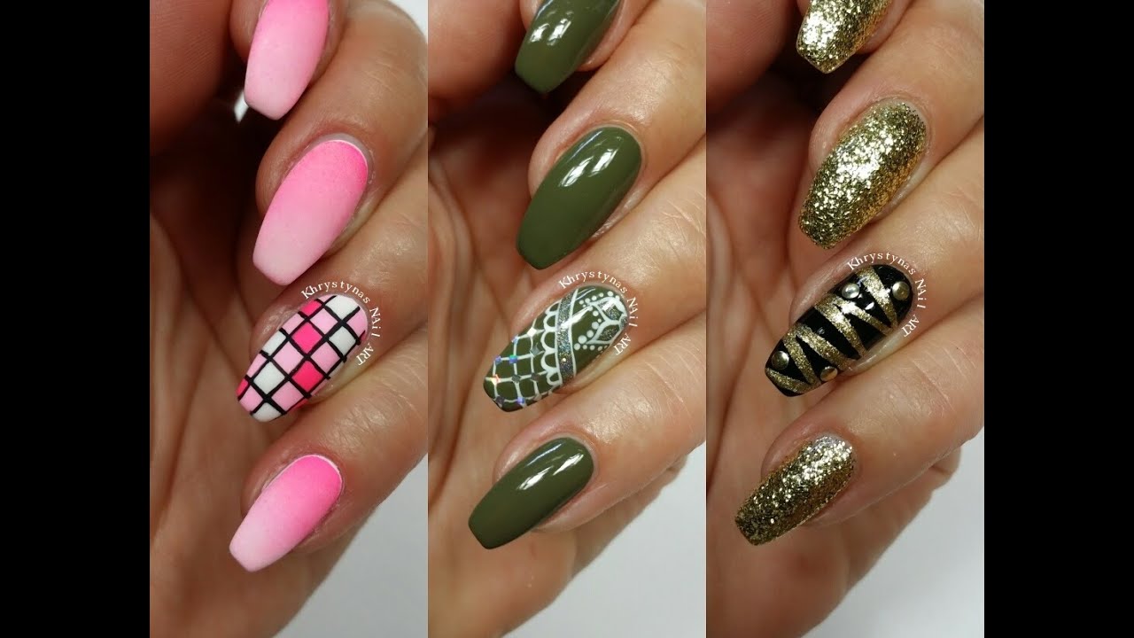 3. Crystal Accent Nail Ideas - wide 2