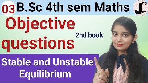 B.Sc 4th sem || objective questions|| Mechanics || By Jyoti Chaudhary ✍️✍️