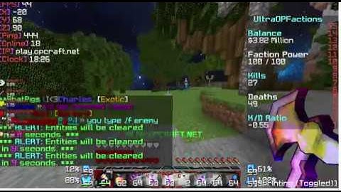 ultra op factions hacker (OPCraft)