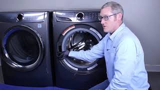 Reversing Electrolux (LuxCare) Front Load Washer Door