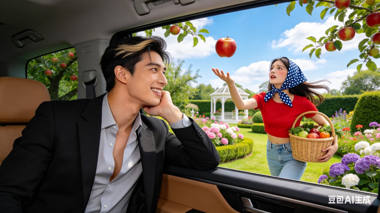 O CEO nunca sorria, até que viu uma garota colhendo maçãs. Então ele sorriu.