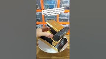 Never do this to your Polaroid SX-70!