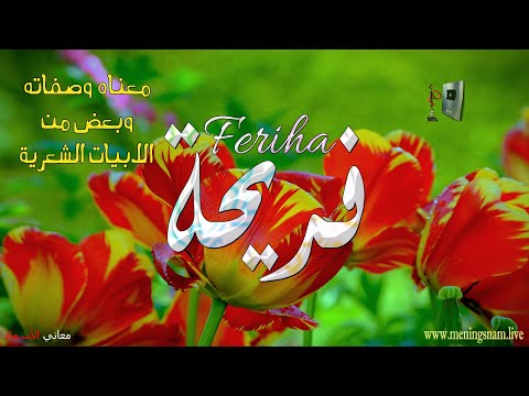 ما معنى اسم فريحة وبعض من صفات حاملة هذا الاسم على قناة معاني الاسماء 