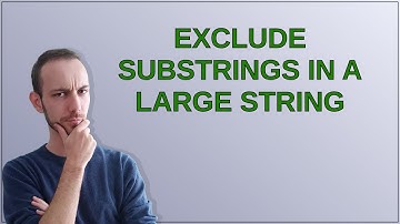 Unix: Exclude substrings in a large string