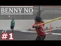 PLAYING WIFFLE BALL WITH LUMPY! | BENNY NO | WIFFLE BALL SERIES #1