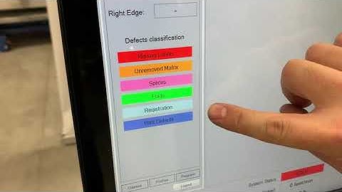 WT-35VS Rewind System w/ Erhardt & Leimer Smartscan S (Defect Selection Tutorial)