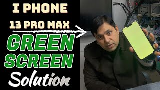 iphone 13 pro max GREEN SCREEN PROBLEM | SOLUTION