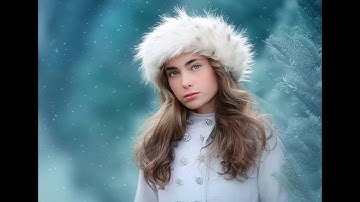 Winter Retouch Edit - Snow Day Overlays Collection Photoshop Actions