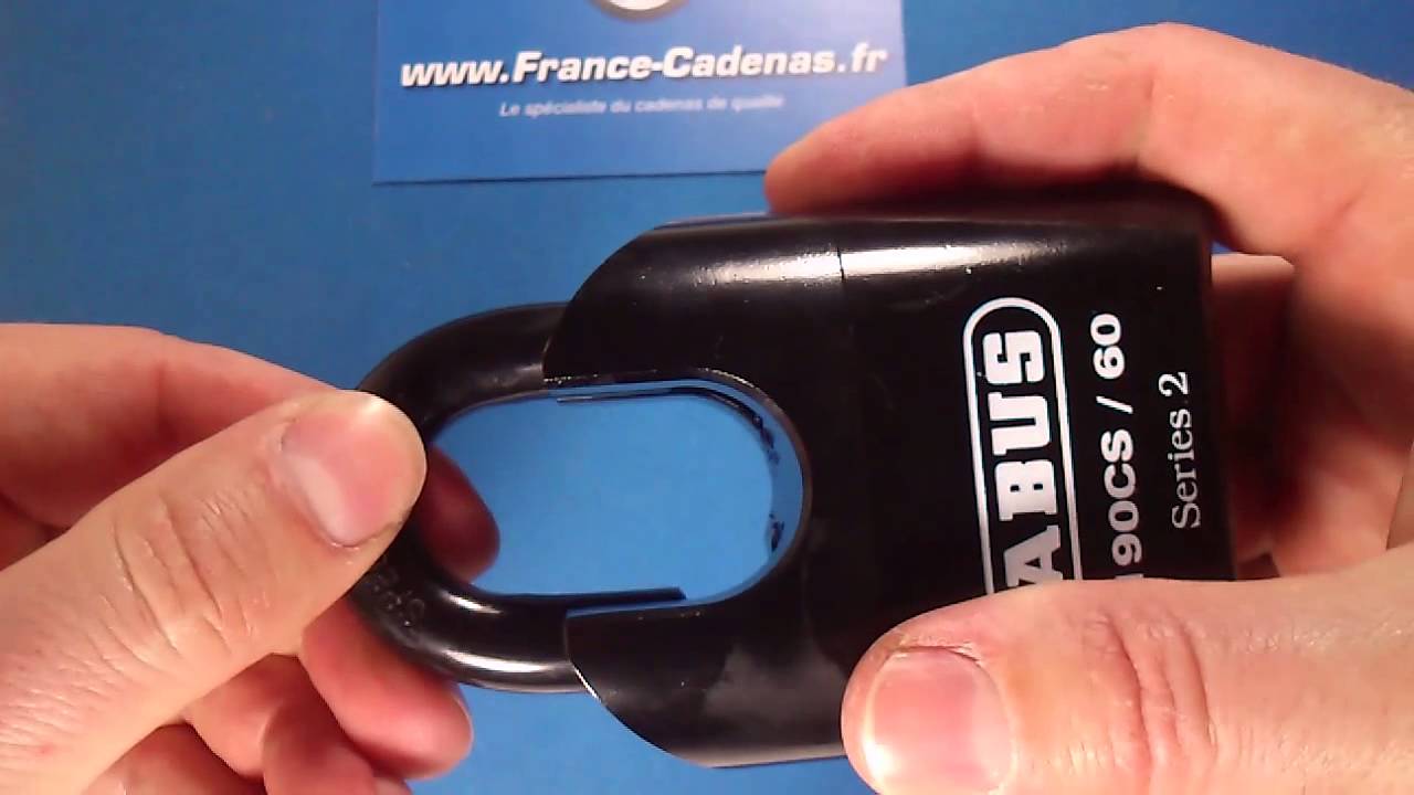 Cadenas à code ABUS 190CS/60 - Quincaillerie CLEFOR - Serrures & Clés