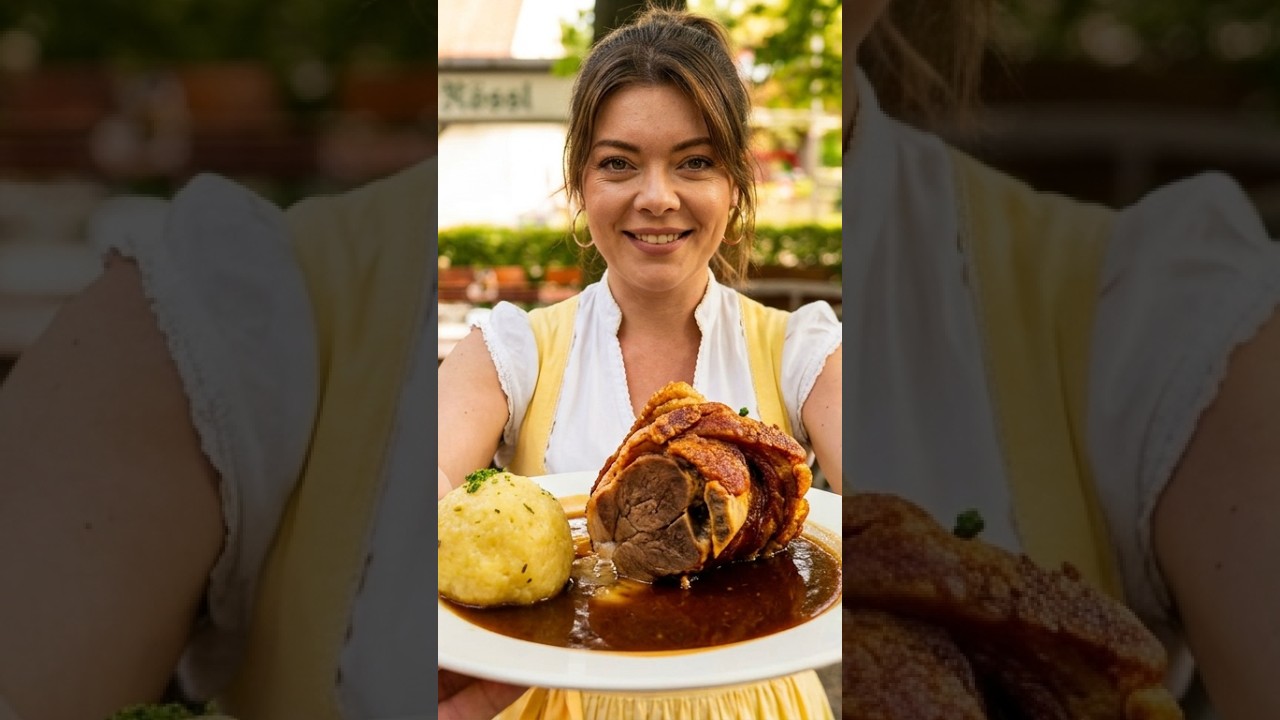 Bayerische Schweinshaxe in Berlin🤤😋 #porkknuckle #roastpork #foodlover #traditional #bavaria