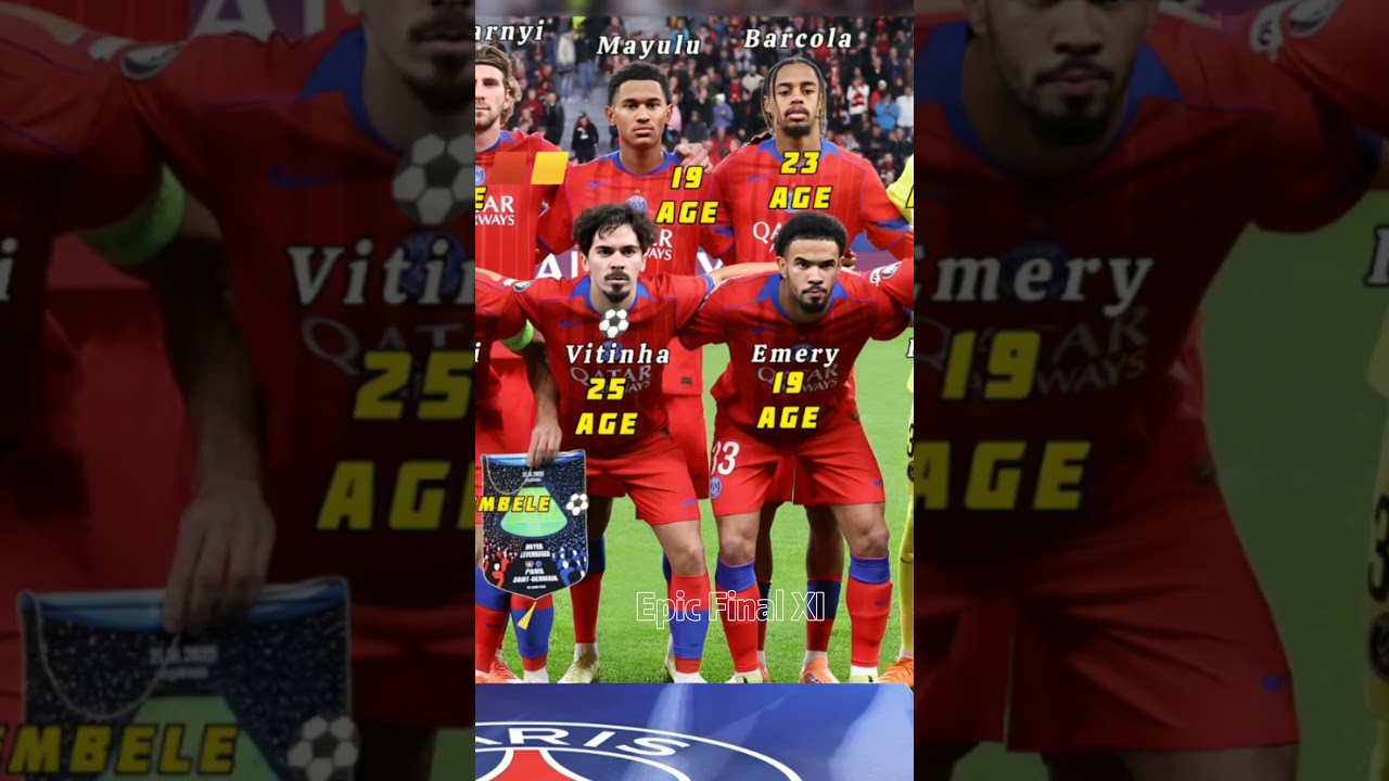 PSG Squad vs Bayern Leverkusen (7-2) Champions League 25/26 🔥 How Old Are They Now? 