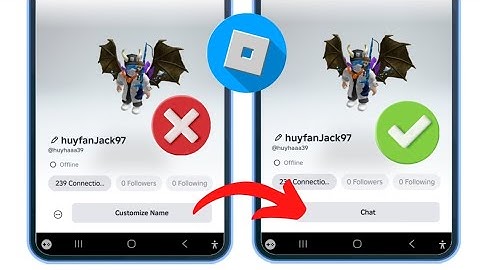 How To Fix Roblox Chat Option Not Showing | Roblox Message Option Missing Problem Solved