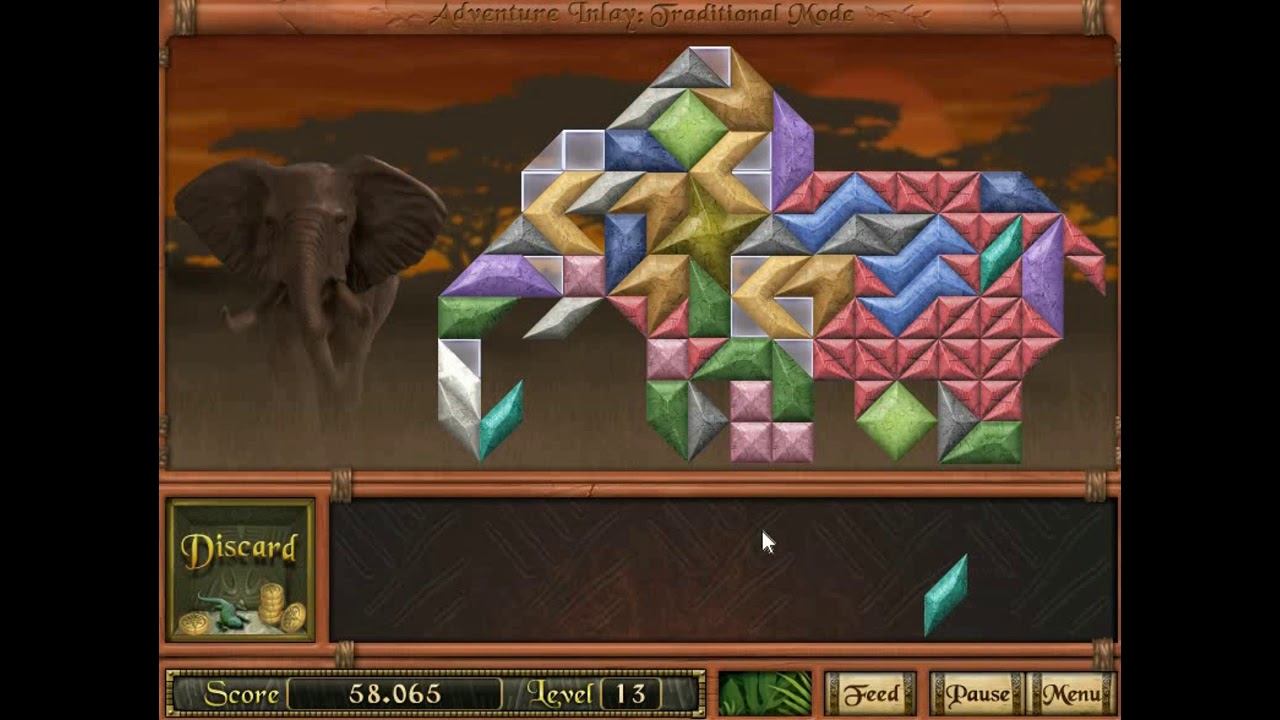 Adventure Inlay - Traditional - Savannah Adventure level 13