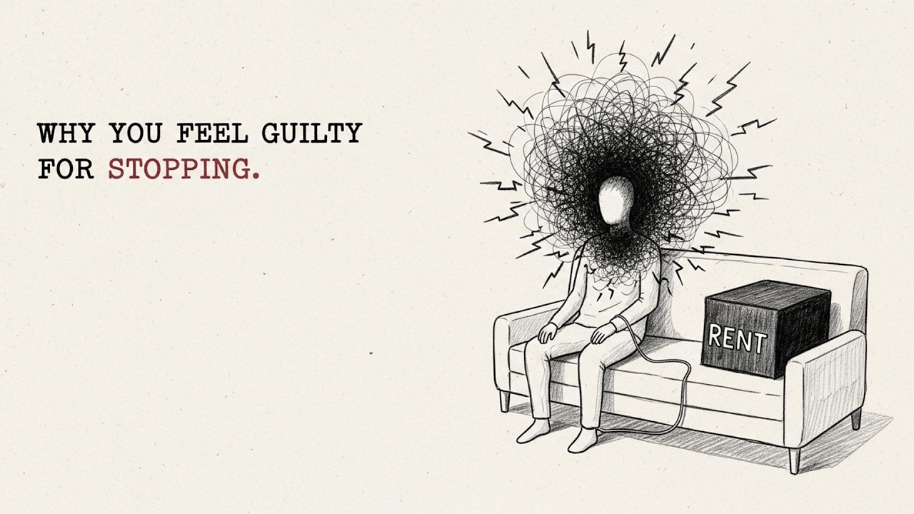 Why You Feel Guilty the Moment You Stop Working