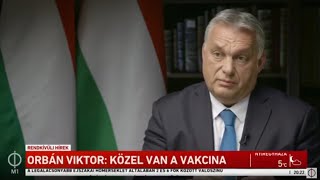 Exkluzív interjú Orbán Viktorral a vírus elleni védekezésről