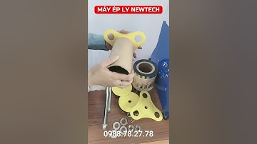 Hướng dẫn lắp cuộn keo cho máy ép ly X10 #shorts