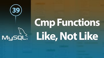 Learn MySQL In Arabic #39 - Comparison Functions - Like, Not Like