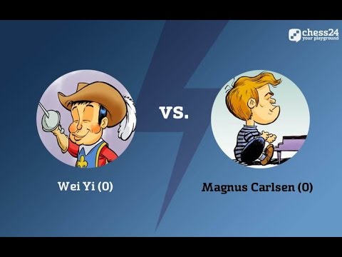 Wei Yi - Magnus Carlsen: The first chess game between the prodigy and the  World Champion - YouTube