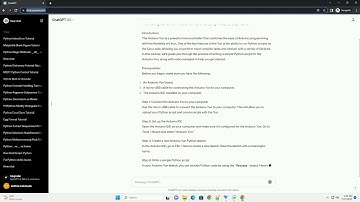 Arduino Yun Python Script
