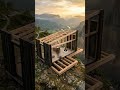 The ultimate escape starts where the trail ends. 🏔️✨ #viral #architecture #motivational #dreamhome