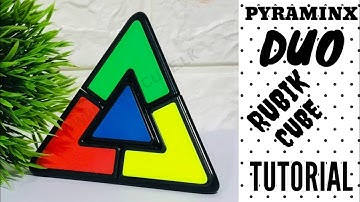 How Can Solve Pyraminx Duo Cube
