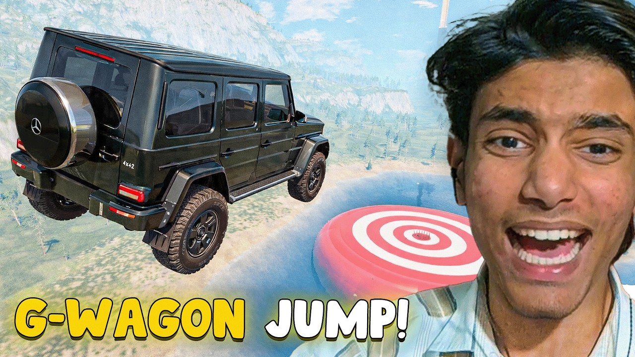 Car vs EXTREME Mega Ramp – No Brakes!