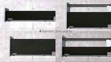 Système de tiroirs Smart Flow