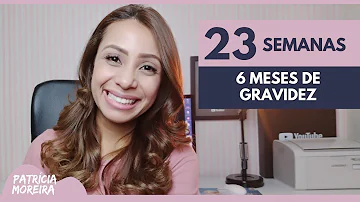 É normal o bebê se mexer muito com 23 semanas?