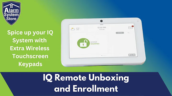 IQ Remote Unboxing And Enrollment