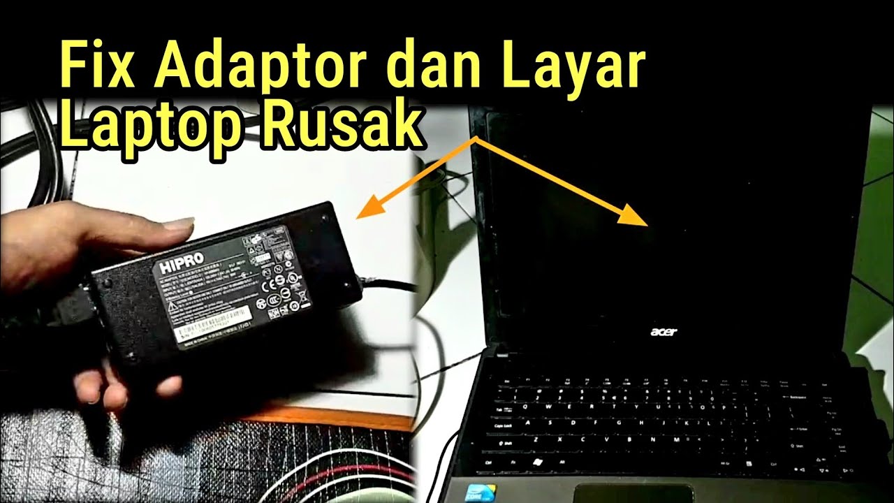 Cara mengatasi adaptor charger laptop tidak bisa ngecas & mengatasi