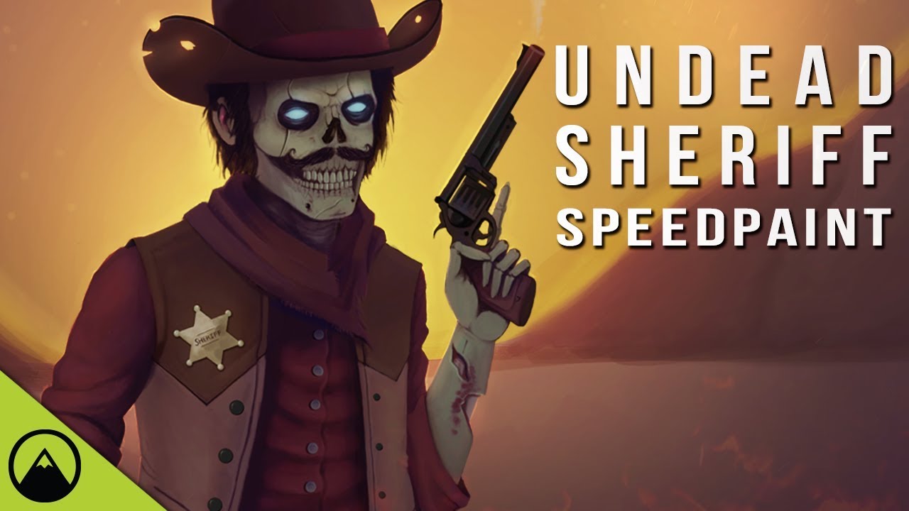 Speed Painting - Undead Sheriff