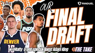 OUR FINAL DRAFT! 10 Team 9-Cat H2H Cash League | Fantasy Basketball 2026-2027