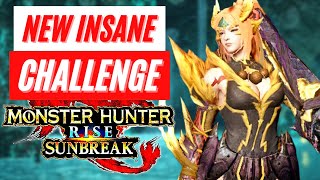 Monster Hunter Rise Sunbreak New Insane Challenge Reveal MHR Sunbreak Gameplay Trailer News