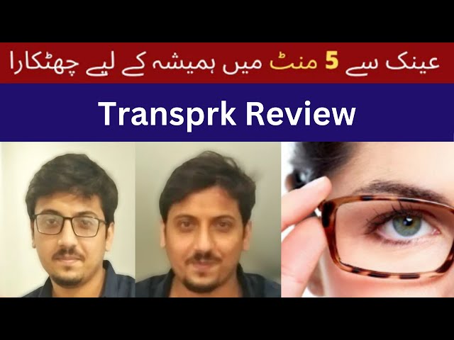 TransPRK Review Salman Advocate at Smile Laser Eye Centre Multan