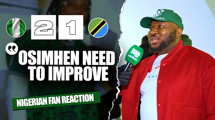 NIGERIA 2-1 TANZANIA ( NIGERIAN FAN REACTION) - AFCON  2025