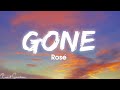 Download Lagu ROSÉ - GONE (Lyrics)