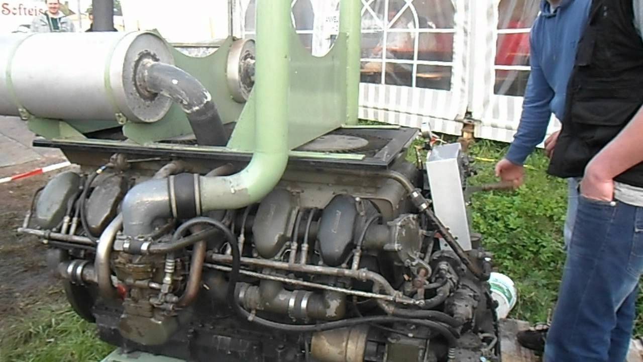 Bohlenbergerfeld 2012 Panzer Motor,12 zyl.800ps,M (MA)60,in Action,