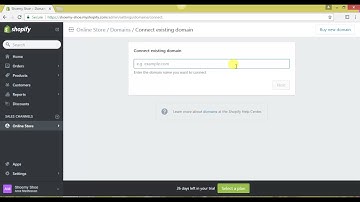 Shopify - How to Add Existing Godaddy Domain - May Ann