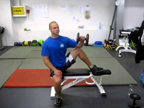 video til Seated External Rotation Dumbbell