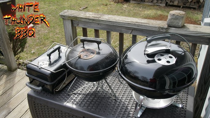 vagabond organisere Dag Weber Go-Anywhere Portable Charcoal Grill Review - YouTube