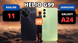 Realme 11 4G vs Samsung Galaxy A24 4G | PHONE COMPARISON