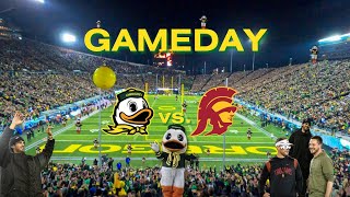 GAMEDAY EXPERIENCE  OREGON VS USC