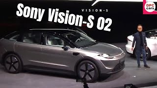 Sony Vision-S 02 SUV Concept Electric Car