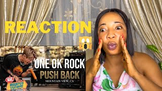 First Time watching ONE OK ROCK |PUSH BACK| REACTION I’m mesmerized🥱#reaction #oneokrocklive